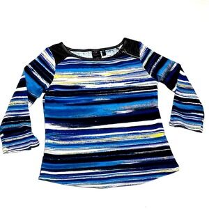 Rafaella Women's Size PXS Blue Top